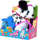 50/50 Games Plush Dog Sprint Δαλματιας with Motion & Sound for 1.5+ Years 23.5 cm