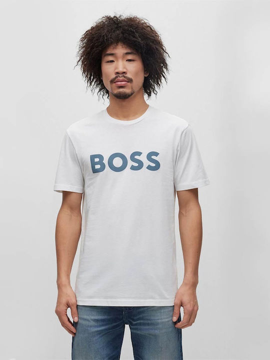 Hugo Boss Men's Short Sleeve T-shirt White