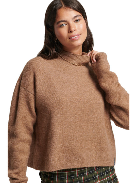 Superdry Women's Long Sleeve Sweater Brown