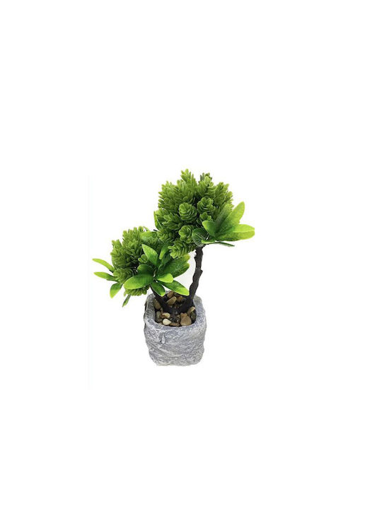 Artificial Plant in Small Pot Green 38cm 1pcs