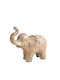 Espiel Decorative Elephant made of Ceramic 25.5x11x21cm 1pcs