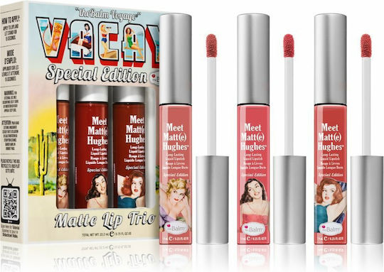 theBalm Voyage Vacay Matte Lip Trio Seturi Ruj Mat