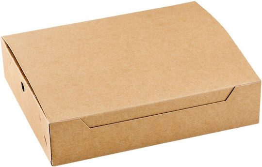 Intertan Set de 25 Cutii de carton Cutii Crepe Kraft 22x18x5cm