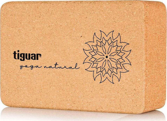 Tiguar Yoga Block Καφέ