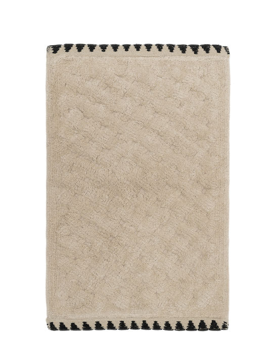 Palamaiki Bath Mat Cotton Jersey 9-100610-004 Beige 50x80cm