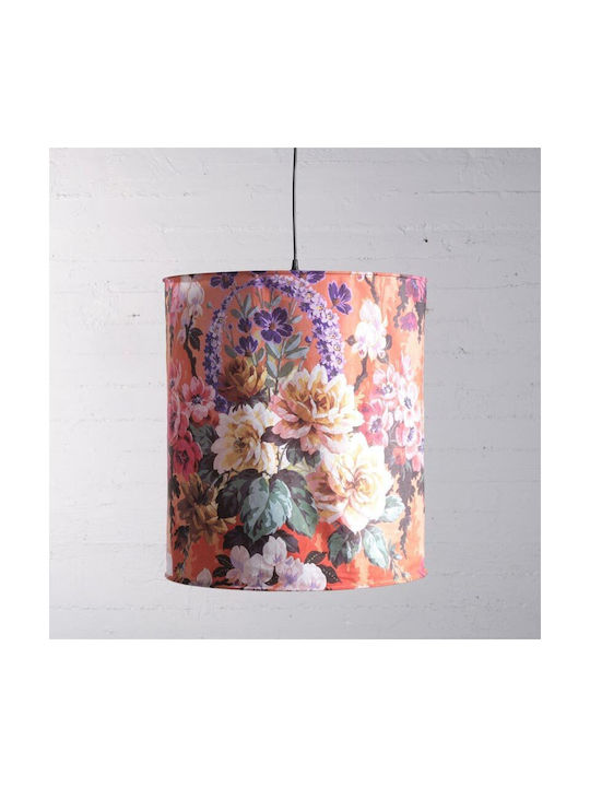 Abararam Vintage Flowers Hängende Deckenleuchte Einfaches Licht für Fassung E27 Mehrfarbig