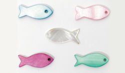 FILNTISI MEDIUM FISH 2.3cm x 1.0cm - 100 pieces