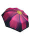 Chanos Winddicht Regenschirm Kompakt Fuchsie