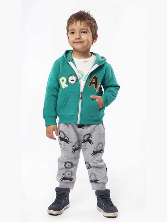 Hashtag Kids Sweatpants Set Green 3pcs