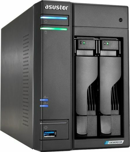 Asustor Lockerstor 2 Gen2 (AS6702T) NAS Turn cu 2 sloturi pentru