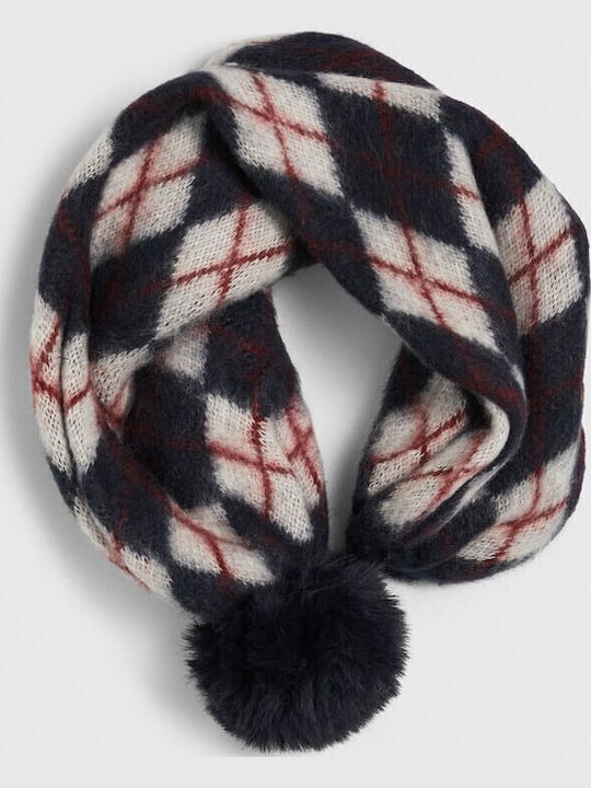 Sally Women's Knitted Scarf Navy Blue
