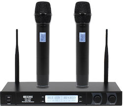W-Audio RM 30T Twin UHF Handheld Radio (863.1Mhz/864.8Mhz) Σετ Ασύρματο Μικρόφωνο Χειρός W-Audio RM 30T Twin UHF Handheld Radio (863.1Mhz/864.8Mhz) Σετ Ασύρματο Μικρόφωνο Χειρός