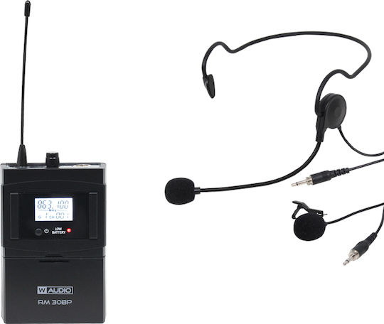 W-Audio RM 30BP UHF Beltpack Add On Kit (863.1Mhz) Transmițător Microfon