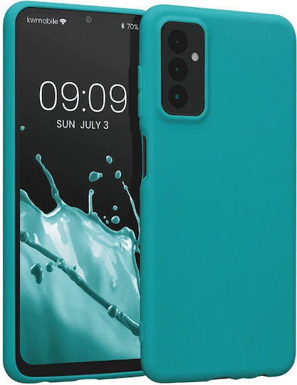 KWmobile Back Cover Silicone Petrol Matt (Galaxy M13)