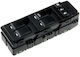 NTY Fensterheberschalter Auto für Dodge Rächer Jeep Großer Cherokee 13pin Schwarz