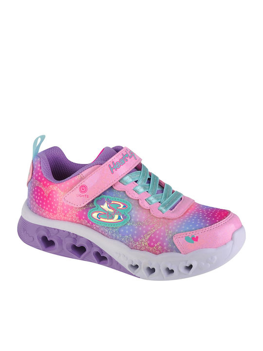 Skechers Flutter Heart Kinder Sneakers mit Klet...