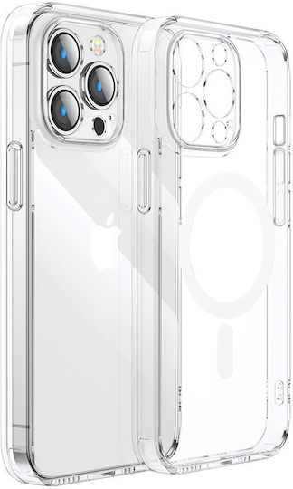 Joyroom 14D Back Cover Silicone 1.5mm Magnetic Transparent (iPhone 14 Pro Max)