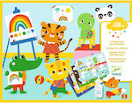 Djeco Collage Ταξίδια for Children 1.5++ Years