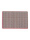 Atmosphera Badematte Synthetisch Rechteckig Pixel 05.4702233 Rot 45x60cm