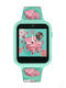 Disney Παιδικό Αναλογικό Ρολόι Minecraft Pig Τιρκουάζ