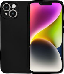 Vivid Silicone Back Cover Σιλικόνης Μαύρο (iPho...