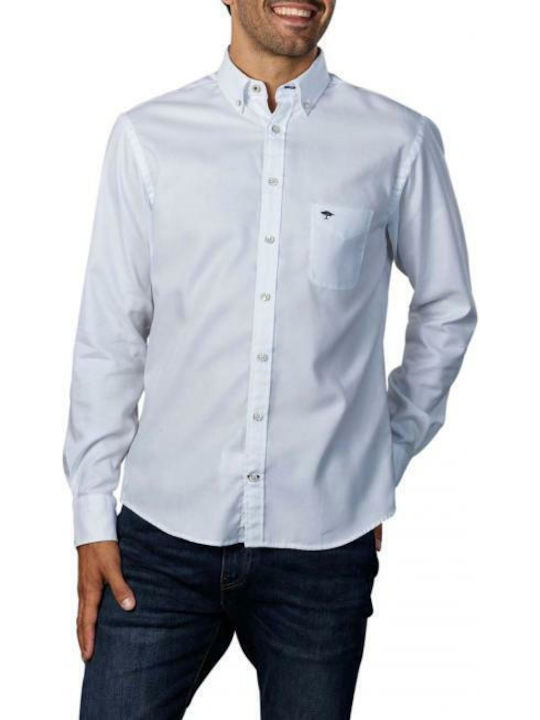 Fynch Hatton Men's Shirt Long Sleeve White