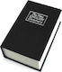 Βιβλίο Χρηματοκιβώτιο Με Κλειδαριά The New English Dictionary Μαύρο 24x15.5x5.5cm