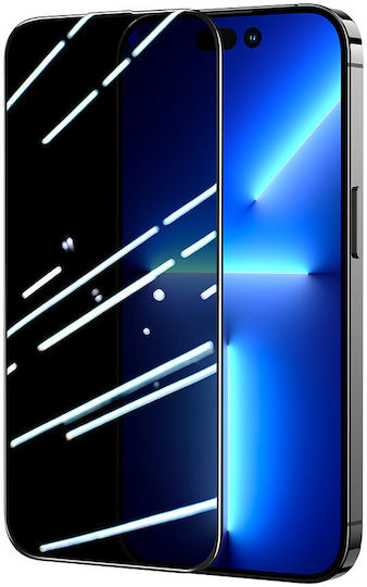 Joyroom Knight 2.5D Datenschutz Vollflächig Gehärtetes Glas (iPhone 17e / 16e / 14 / 13 / 13 Pro)