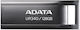 Adata UR340 128GB USB 3.2 Stick Ασημί