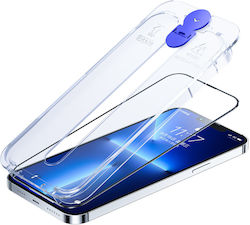 Joyroom Knight with Mounting Kit Full Face Tempered Glass (iPhone 14 Plus / 13 Pro Max)