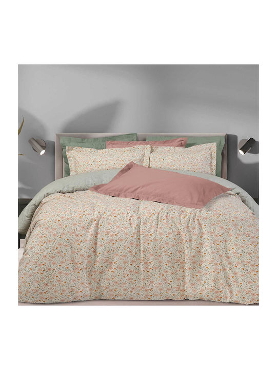 Das Home Bettwäsche-Set Einzel 170x260cm. 9590 Beige 3Stück