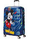 American Tourister Mickey Future Pop Παιδική Μεγάλη Βαλίτσα Ταξιδίου Σκληρή Πολύχρωμη με 4 Ρόδες Ύψους 77εκ.