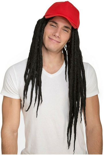My Other Me Perucă de Carnaval Rasta Maro