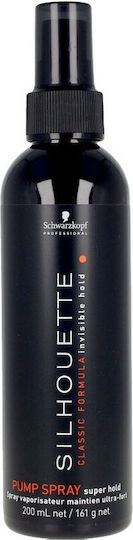 Schwarzkopf Schwarzkopf Silhouette Pump Haarspray Sehr Starker Halt 200ml