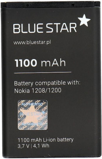 Blue Star Compatible Replacement Battery 1100mAh for Nokia 1208 / 1200