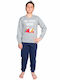 Nina Club Kids' Pajamas Winter Gray No Cash Mood