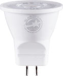 GloboStar LED Lampen für Fassung GU5.3 und Form MR11 Naturweiß 315lm 1Stück