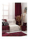 Palamaiki Biston Three-Seater Sofa Throw 2 Sides Chenille 180x300cm Ivory