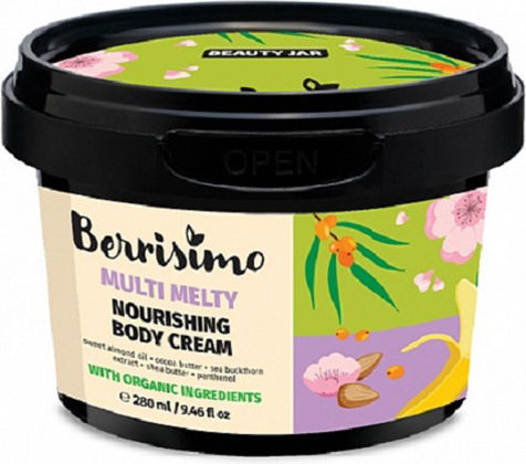 Beauty Jar Berrisimo Multi Melty Ενυδατική Κρέμα Σώματος 280ml