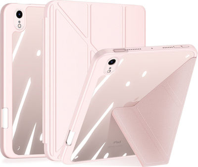 Dux Ducis Magi Flip Cover Σιλικόνης Ροζ (iPad mini 2021)