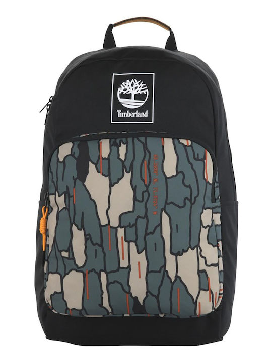 Timberland Camo Tree Bark Print School Bag Backpack Junior High-High School Multicolored