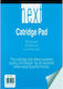 Next Set 10 Notepad 50 Sheets A4 Catridge Blue