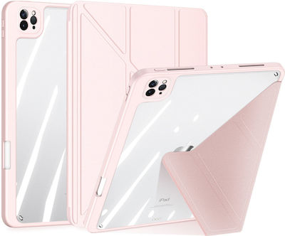 Dux Ducis Magi Klappdeckel Silikon Rosa (iPad Pro 2018 12,9 Zoll / iPad Pro 2020 12,9 Zoll / iPad Pro 2021 12,9 Zoll)