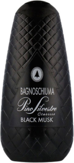 Pino Silvestre Bagnoschiuma Black Musk Bubble Bath Gel for Men Revitalizing 750ml