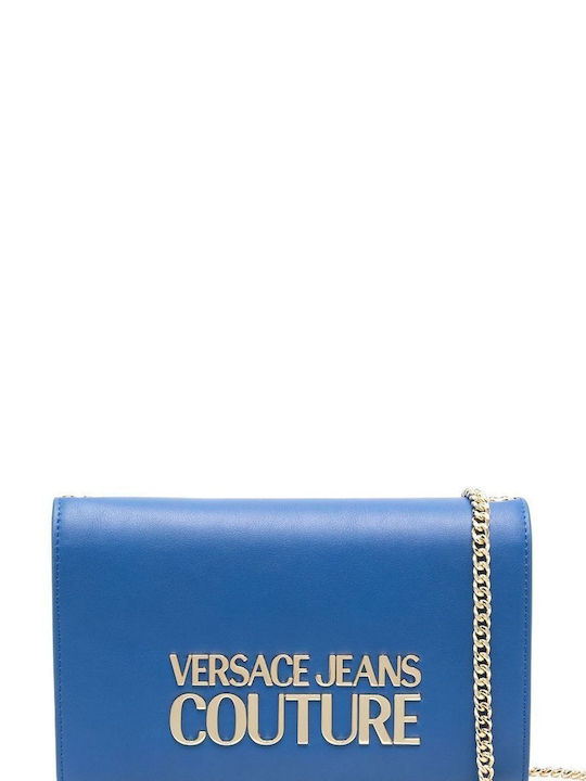 Versace Sketch 13 Γυναικεία Flap Bag Χιαστί Μπλε