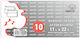 Typotrust Set de plicuri Corespondență A5 cu Autocolant 10buc 11.4x22.9cm în Alb Culoare 3005 3005-10