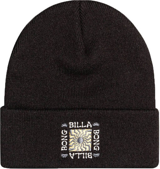 Theme Beanie Beanie Knitted in Black color