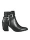 Women's Ankle Boots with Medium Heel Black