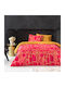 Nima Duvet Cover Set Single with Pillowcase 160x240 Allure Fuchsia