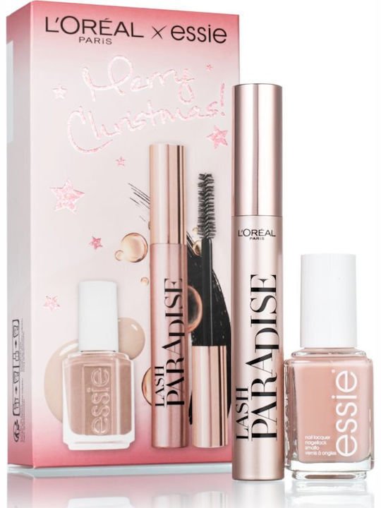 L'Oreal Paris x Essie Merry Christmas Set de machiaj pentru față și corp Ochi Roz 2buc L'Oreal Paris x Essie Merry Christmas Set de machiaj pentru față și corp Ochi Roz 2buc